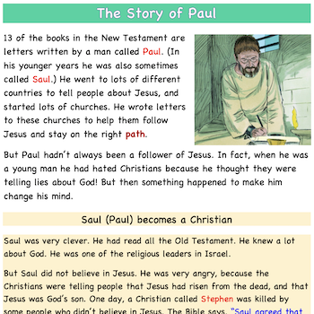 Thumbnail image for Paul and Philippians free downloadable Bible study worksheets