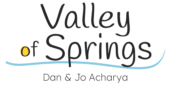 Valley of Springs: the home of Dan and Jo Acharya
