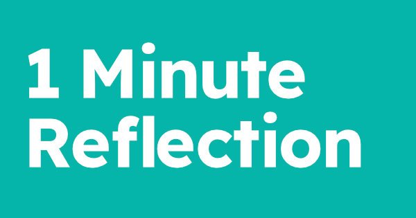 1 Minute Read logo