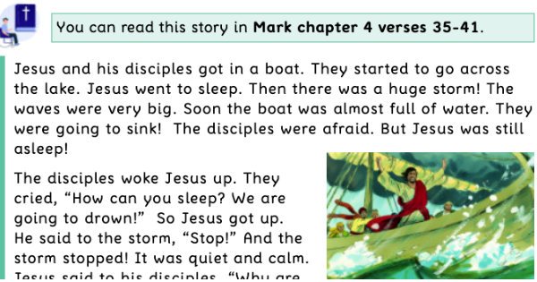 Stories from Jesus's life image link