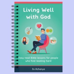 Living well with God book store image