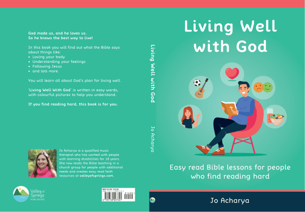 Living well with God front and back covers