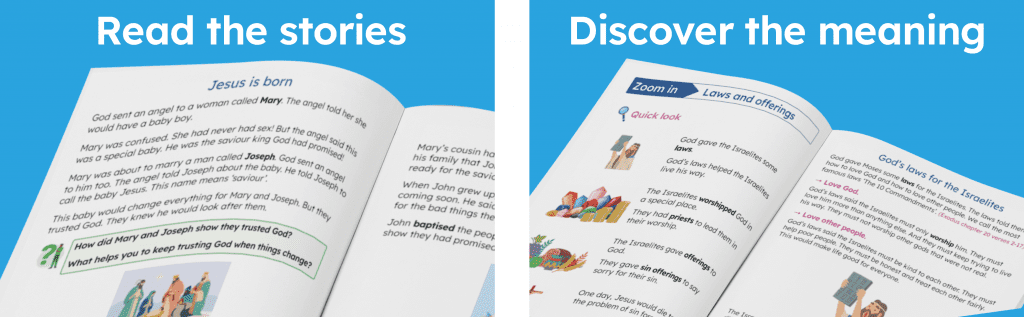 Read the stories... discover the meaning.